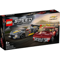 LEGO樂高超級賽車系列 Chevrolet Corvette C8.R Race Car and 1968 Chevrolet Corvette 76903