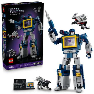 LEGO Icons Transformers: Soundwave 10358