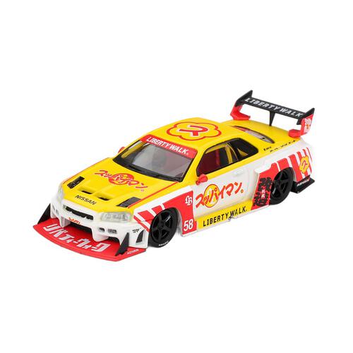 Mini GT 日產 LB-ER34 Super Silhouette SKYLINE Suppaiman Okinawa / Blister packaging