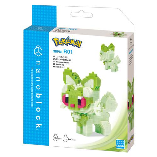 Nanoblocks Pokemon Sprigatito Rs