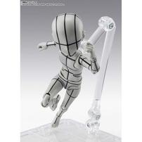 (網店預購) Bandai萬代 [S.H.Figuarts] 小童素體君 -杉森建- 線框 (灰色) (預計2026年8月發貨)