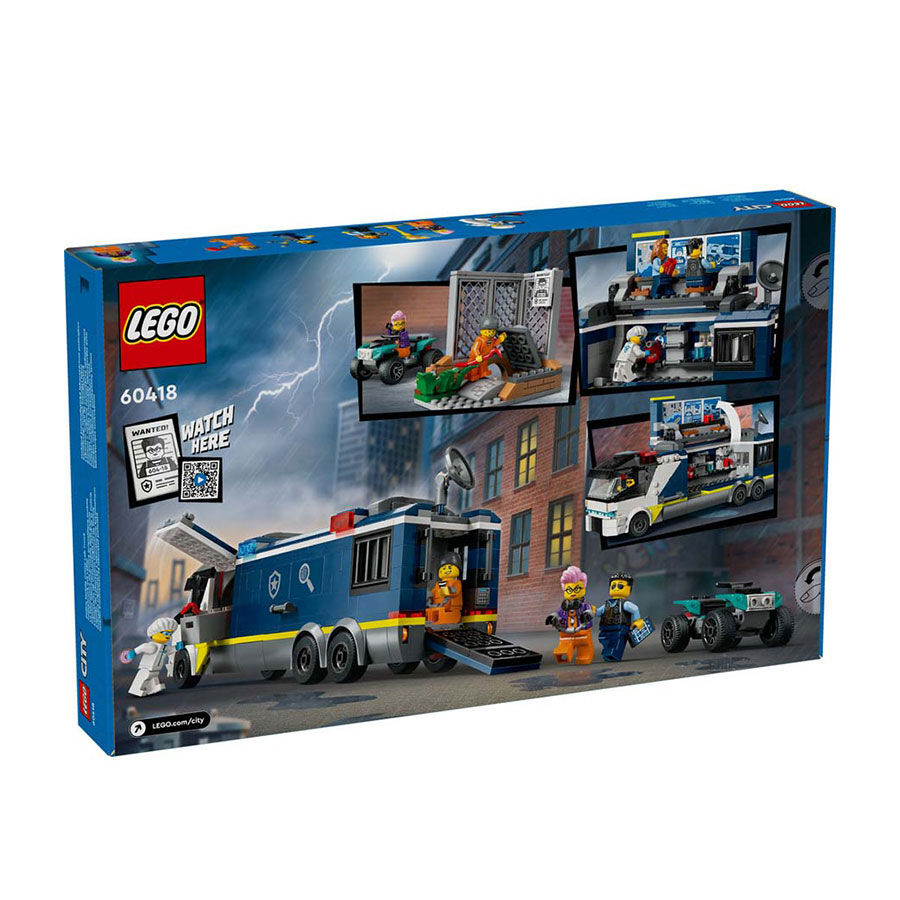 LEGO City Police Mobile Crime Lab Truck 60418 Toys