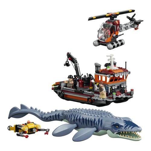 LEGO樂高侏羅紀世界系列 滄龍的船隻攻擊