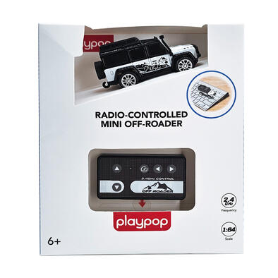 playpop 1:64 迷你玩具合金搖控吉普車