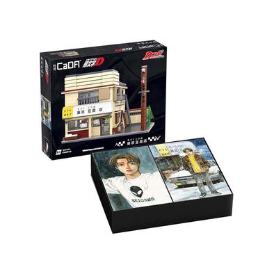 Cada Initial D 1:24 Official Fujiwara Tofu Store Brick Model