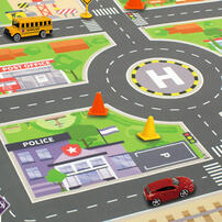 playpop 地毯遊戲墊與車輛套裝
