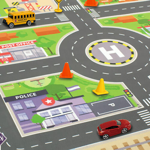 playpop 地毯遊戲墊與車輛套裝