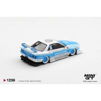 (Pre-order) MINI GT Nissan Skyline Gt-R (R32) Lbwk Kaido Works Amoculture/ Blister Packaging (Expected October 2026)