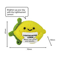 playpop Diy Crochet Keyring - Lemon