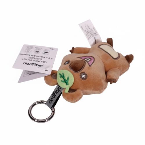 playpop 短尾矮袋鼠毛公仔鎖匙扣 - 驚喜