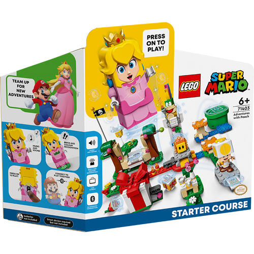 LEGO樂高超級馬利奧系列 碧姬公主大冒險入門競賽跑道 71403