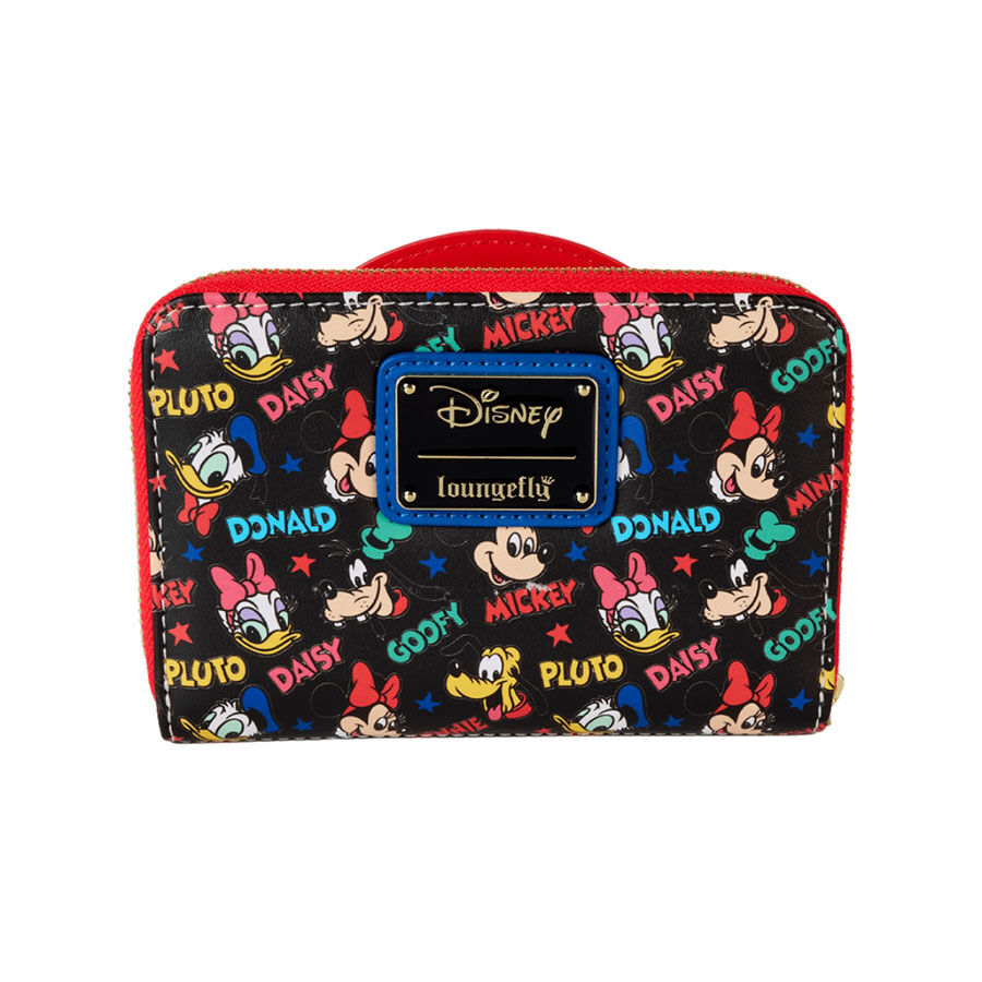 Loungefly Disney Mickey And Friends Classic Zip Around