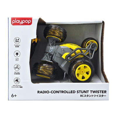 playpop 玩具搖控特技車 (黃色)