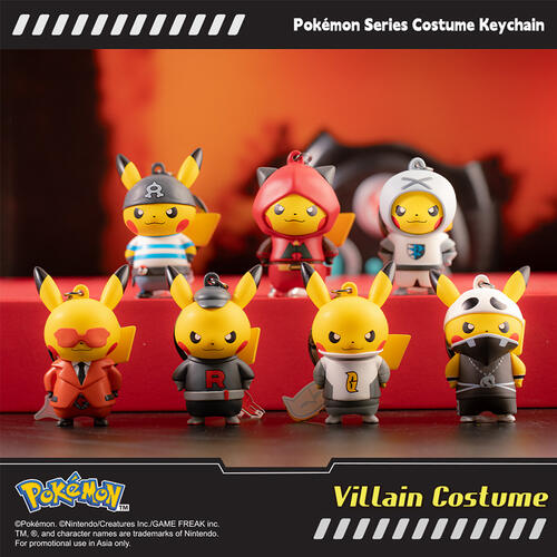 Pokemon寶可夢-惡作劇裝扮系列掛飾 - 盲盒 (單件裝)