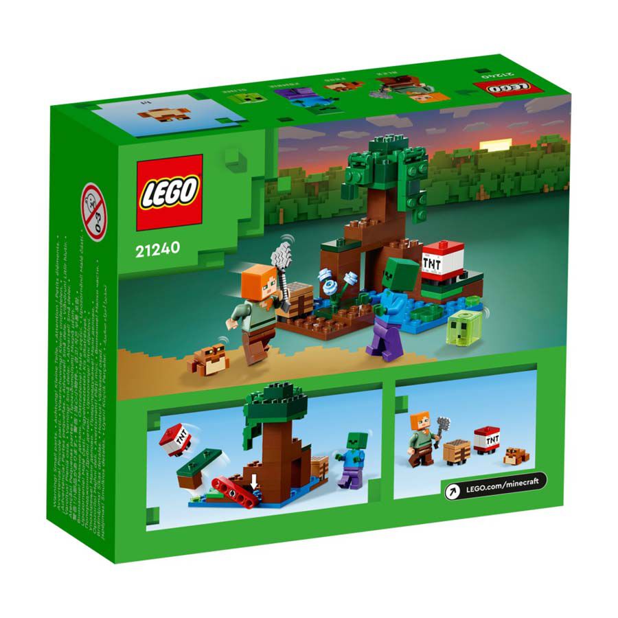 LEGO Minecraft The Swamp Adventure 21240 Toys R Us Hong Kong Official Website