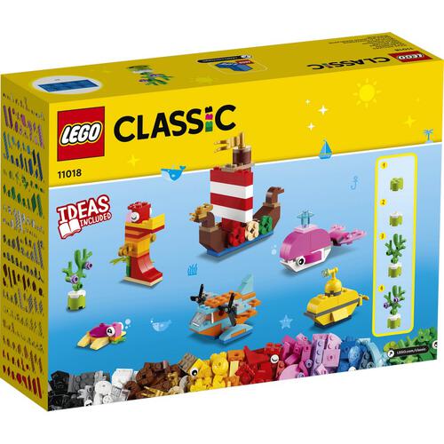 LEGO樂高 經典系列 創意海洋樂趣 11018