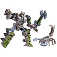 Transformers變形金剛：狂獸崛起狂獸聯盟狂獸武器大師 2 件裝霹靂派薩克巨人及沙矛