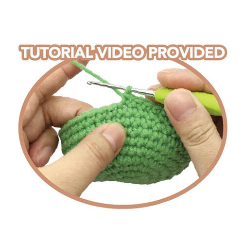 playpop Diy Crochet Keyring - Avocado