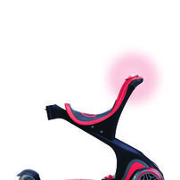 Globber高樂寶 Go•Up Comfort Play 多功能三輪滑板車 (紅色)