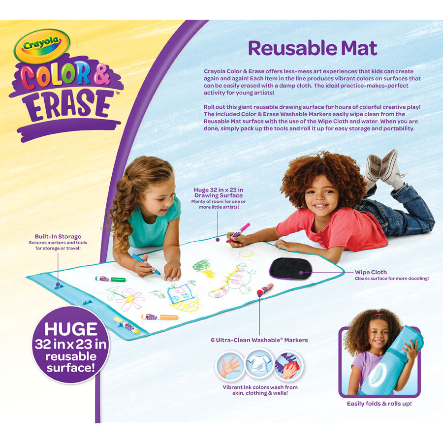 Crayola Young Kids Color Erase Mat Toys R Us Hong Kong Official Website