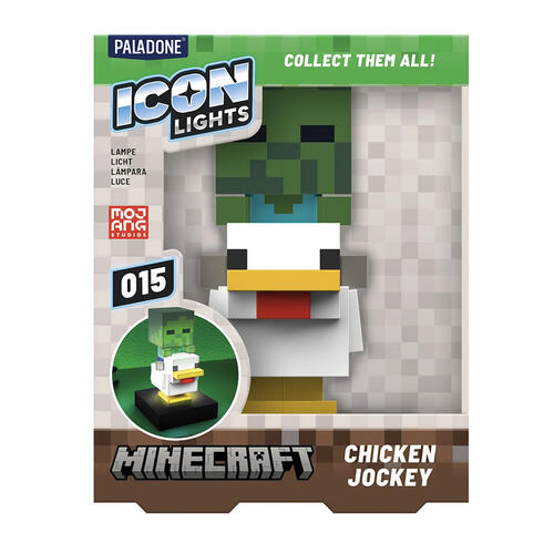 Paladone Minecraft Chicken Jockey Icon Light
