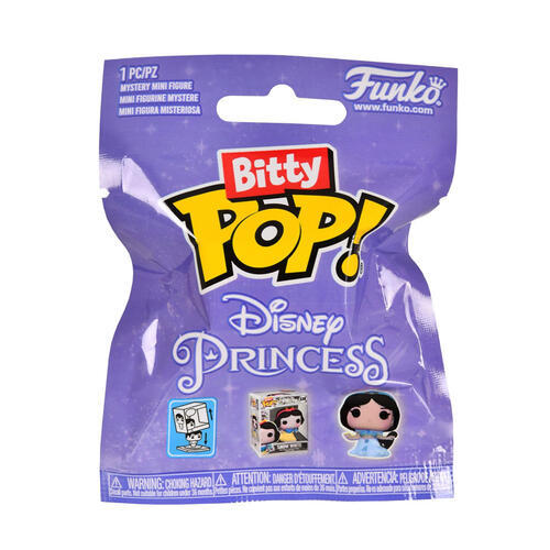 Funko Bitty Pop! 迪士尼公主 盲抽包單件裝 - 隨機發貨