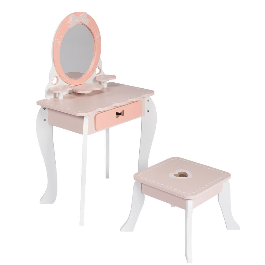 Aldi wooden outlet vanity table