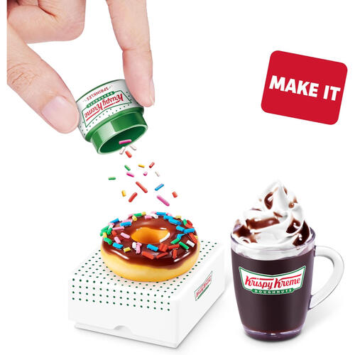 Mini Brands迷你品牌 Krispy Kreme冬甩及特飲盲盒 - 隨機發貨