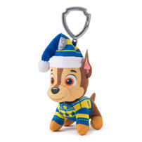 Paw Patrol Mini Holiday Plush Keychain (4 Inches) - Assorted (1 Pc)