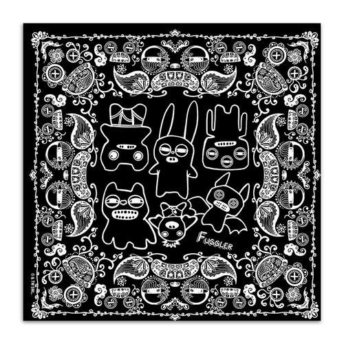 Fuggler Paisley Pattern Carpet - Black