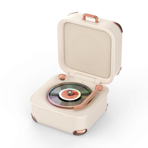 playpop 復古唱片機藍牙喇叭 - 白色
