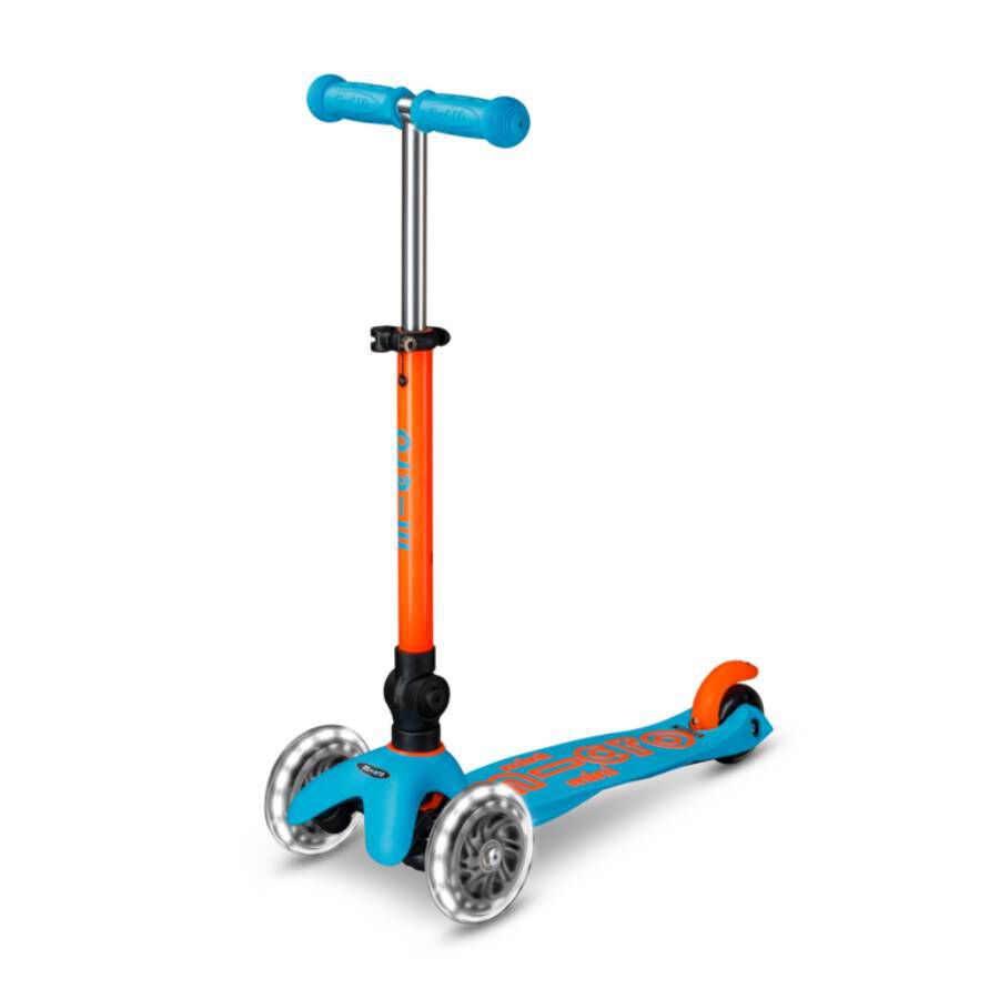 【ほぼ新品】超希少！Blue Micro phones SPARK（オレンジ） Micro Mobility Mini Deluxe Foldable Neon LED Sunset Orange | Toys