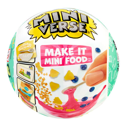 MGA's Miniverse - Make It Mini Foods: Café (Series 3A) Single Pack - Assorted