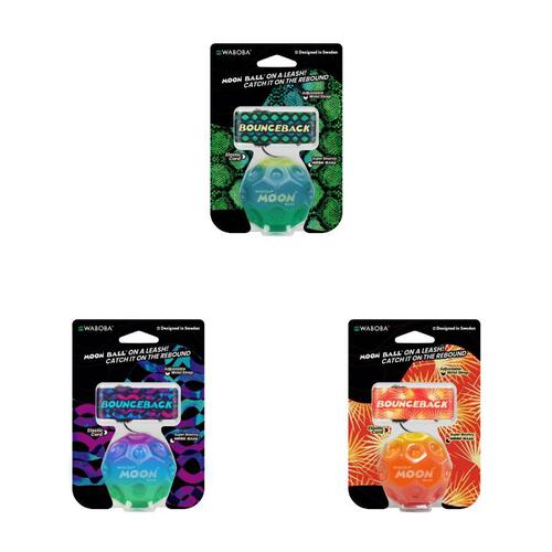 Waboba Moon Ball 彈跳球牽繩版 漸變色 - 隨機發貨 (單件裝)