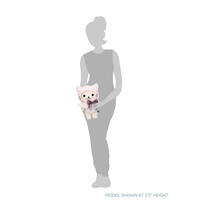 Rilakkuma鬆弛小熊 San-X Original小白熊粉紅貓毛公仔（中號）