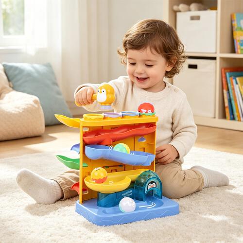 Playpop Sloped Racer with Balls