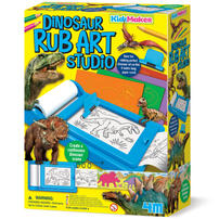 4M Kidzmaker Dinosaur Rub Art Studio