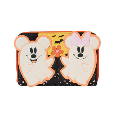 Loungefly Disney Mickey And Friends Halloween Zip Around Wallet